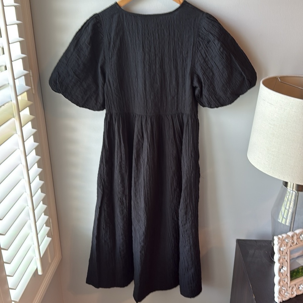 Marks & Spencer Black Midi Dress - Picture 10 of 16